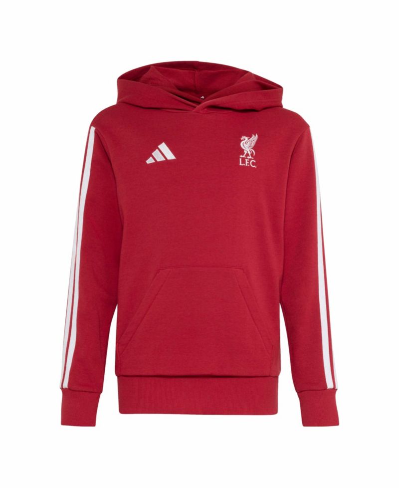 Big Boys and Girls Red Liverpool Club Hoodie
