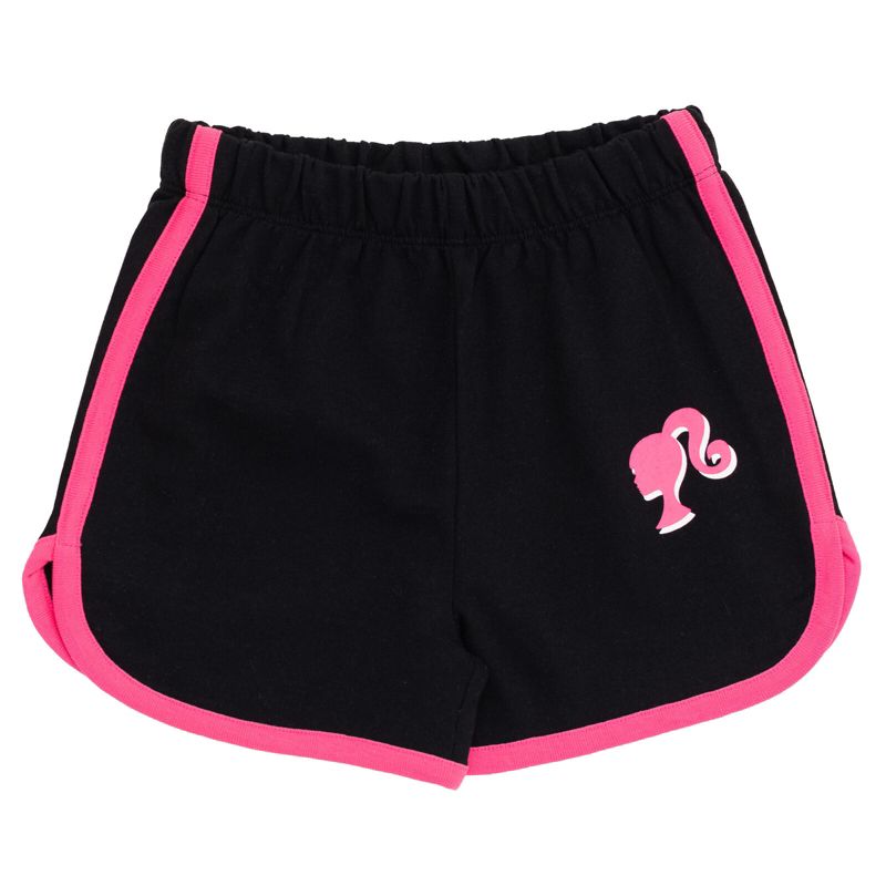 Girls French Terry T-Shirt and Active Retro Dolphin Shorts Outfit Set