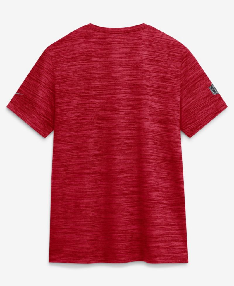 Women's Scarlet San Francisco 49ers Sideline Velocity Dri-FIT T-Shirt