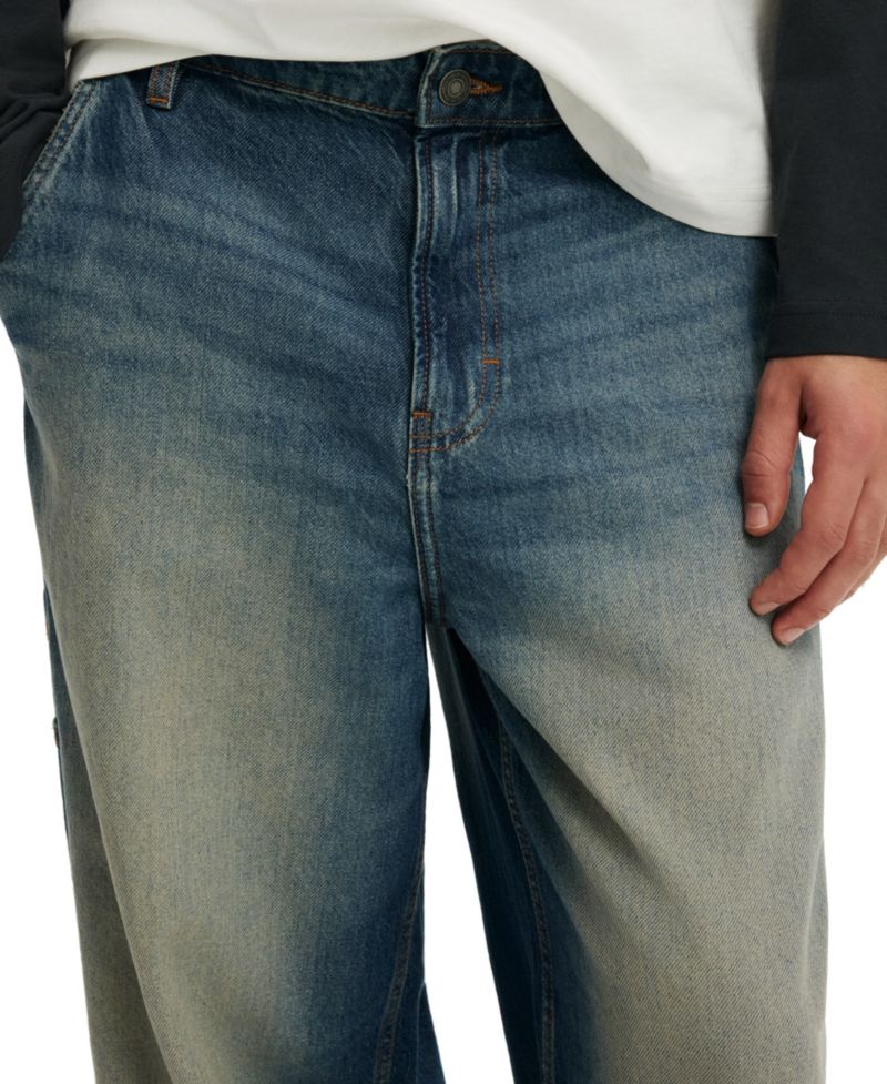 Men's Ultra Baggy & Relaxed Fit Wide Leg Jeans