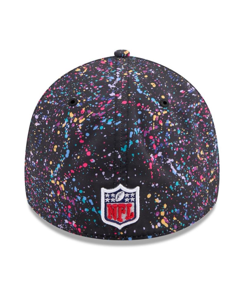 Men's Black New York Jets 2025 NFL Crucial Catch 39THIRTY Flex Hat