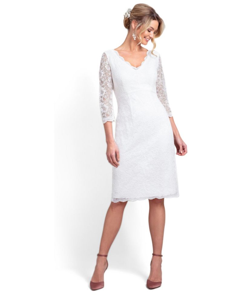 Women's Anya V-Neck Lace Wedding Dress