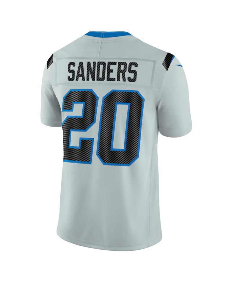 Men's Barry Sanders Silver Detroit Lions 2026 Rivalries Collection Vapor F.U.S.E Stitched Limited Jersey