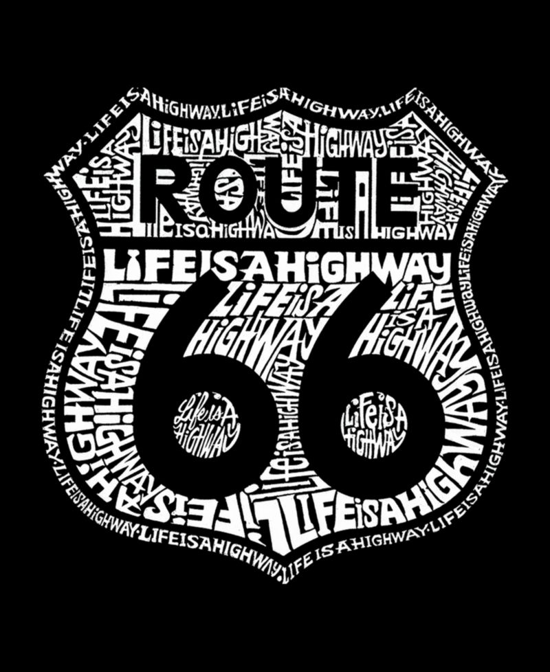 Men's Route 66 Shield Design Tank Top
