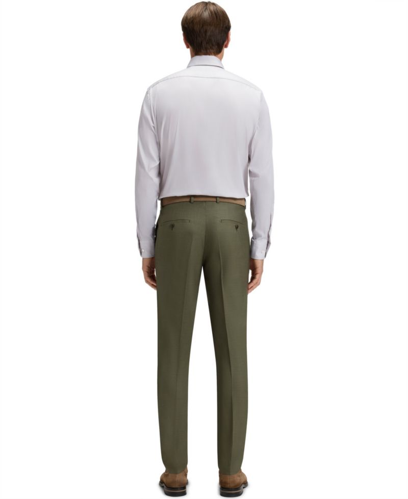 Men's Italian-Made Cotton Blend Dress Shirt