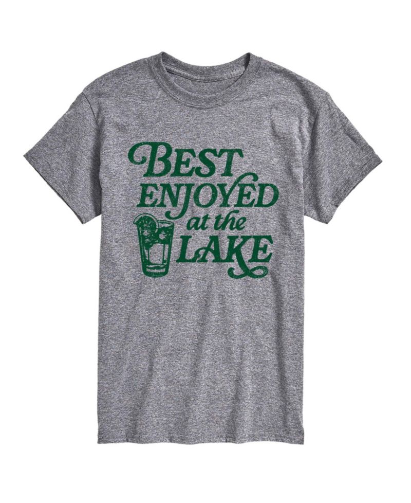 Men's Instant Message Best Enjoyed At The Lake Graphic T-Shirt