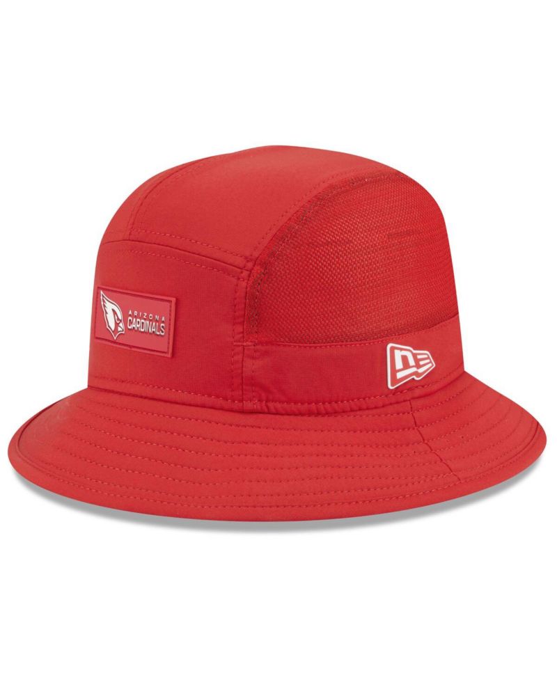 Men's Cardinal Arizona Cardinals 2025 Sideline Bucket Hat