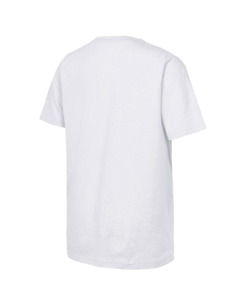 Big Boys and Girls White Team USA Looney Tunes Gold Medal Winner T-Shirt
