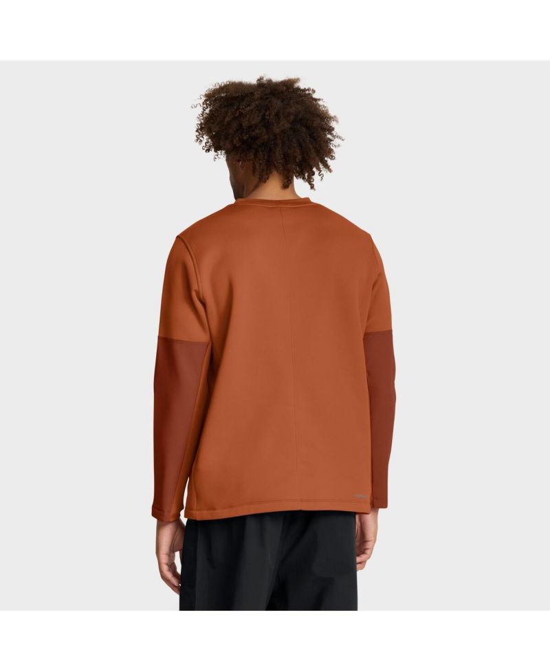 Men's Texas Orange Texas Longhorns 2025 Sideline Coach Performance Long Sleeve T-Shirt