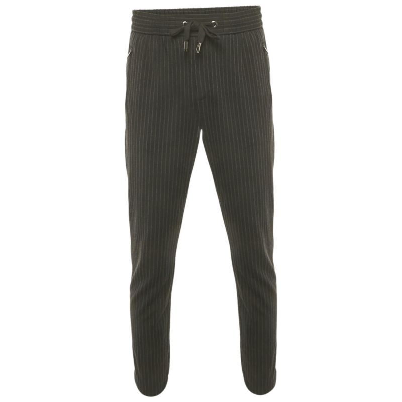 Women's Pinstripe Jersey Jogger Pants
