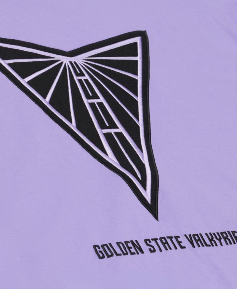 Men's Purple Golden State Valkyries Logo Boxy T-Shirt