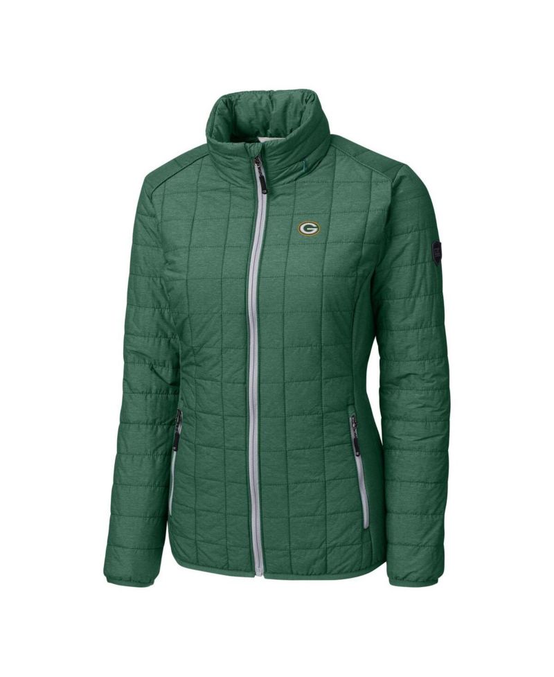 Women's Green Bay Packers Rainier PrimaLoft Eco Insulated Full-Zip Puffer Jacket