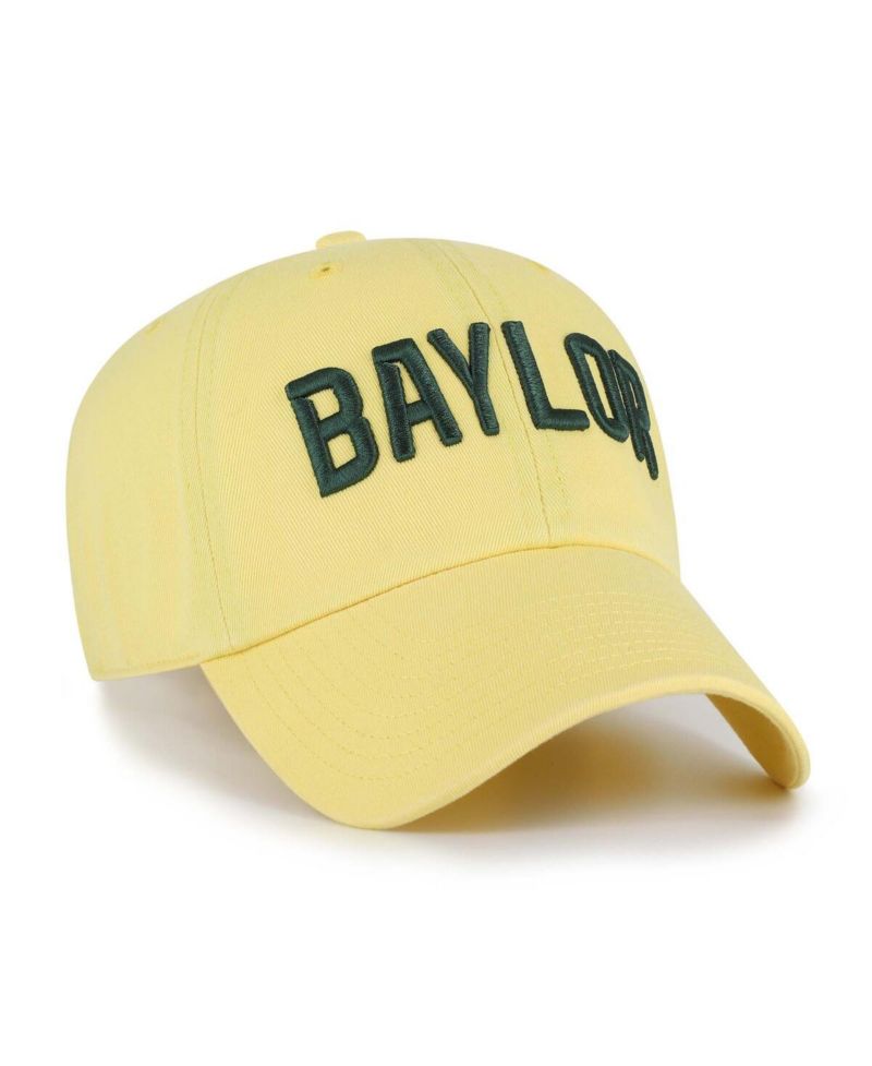 Men's Maize Baylor Bears Clean Up Adjustable Hat