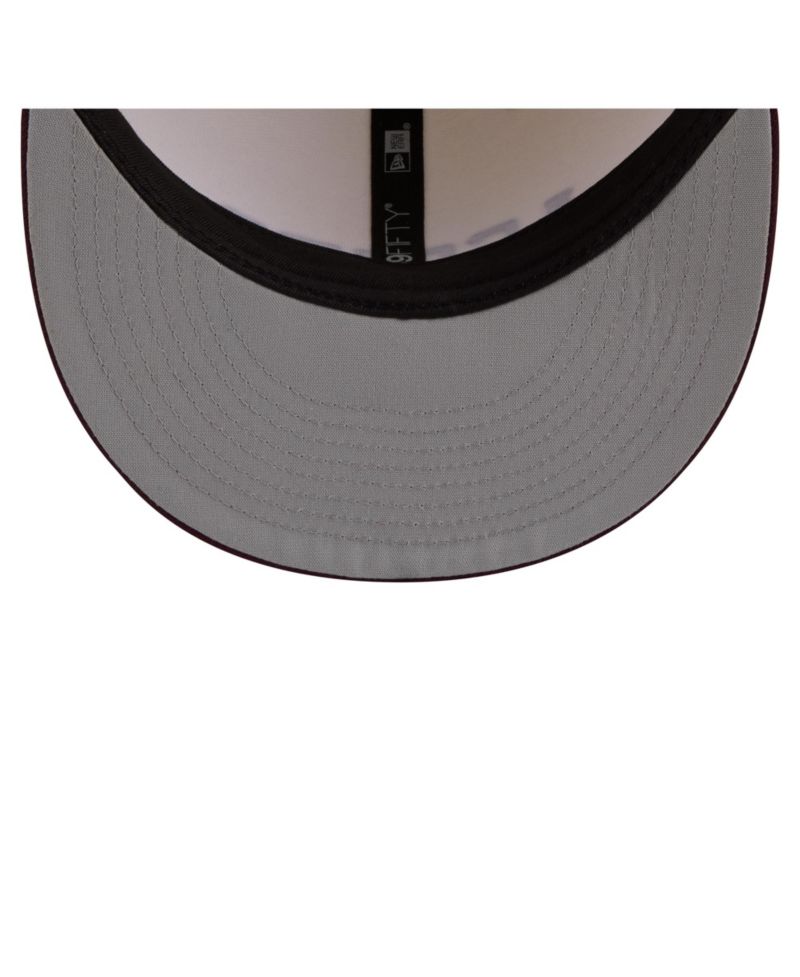 Men's Cream/Maroon Texas A&M Aggies Two-Tone Script 59FIFTY Fitted Hat