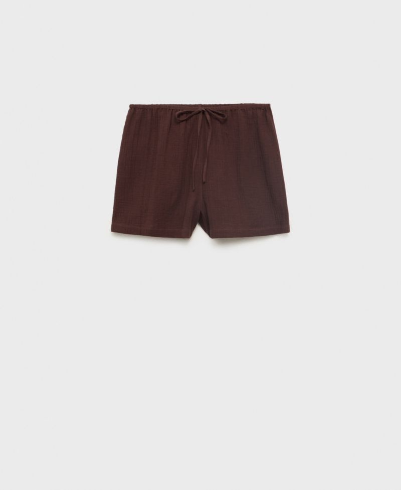 Women's Drawstring Cotton Shorts