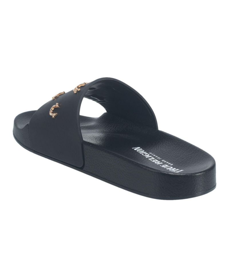 Little Girls Kash Bling Horseshoe Logo Slide