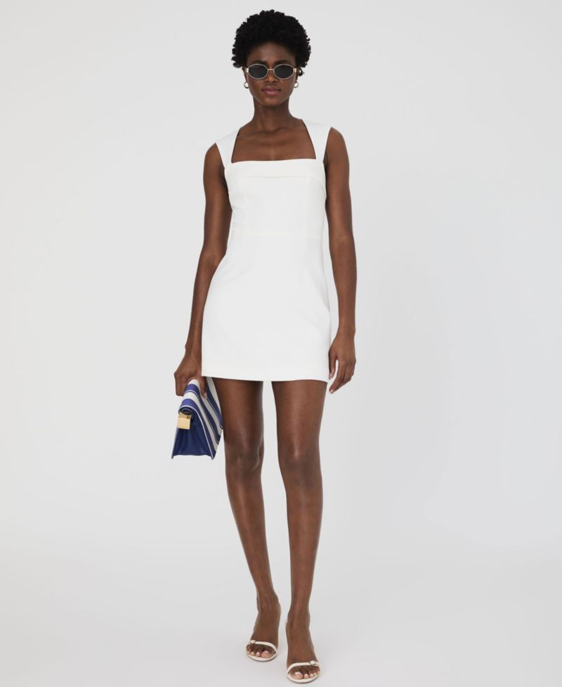 Women's Whisper Collar Mini Dress