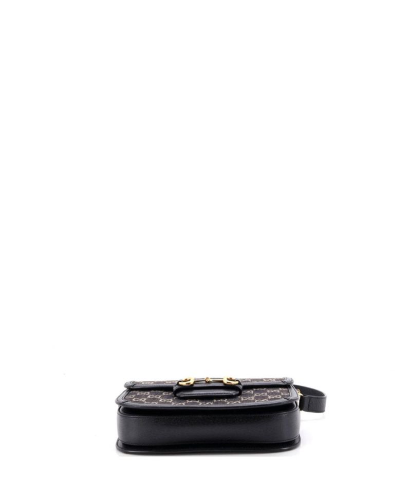 Small Horsebit 1955 Shoulder Bag GG Denim