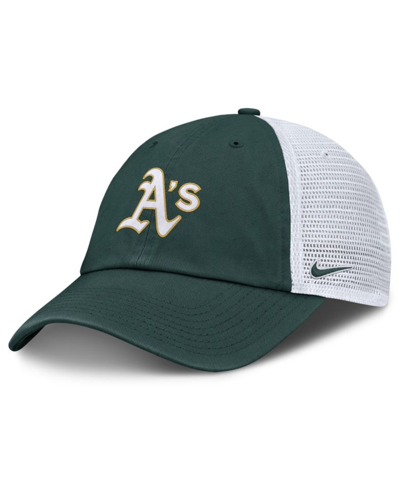 Men's Green/White Athletics Club Trucker Adjustable Hat