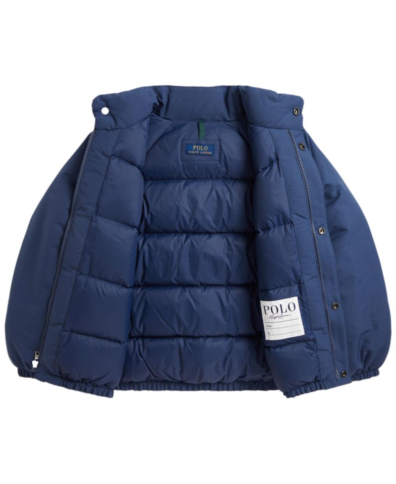 Boys' 8-20 Down Mock Neck Jacket