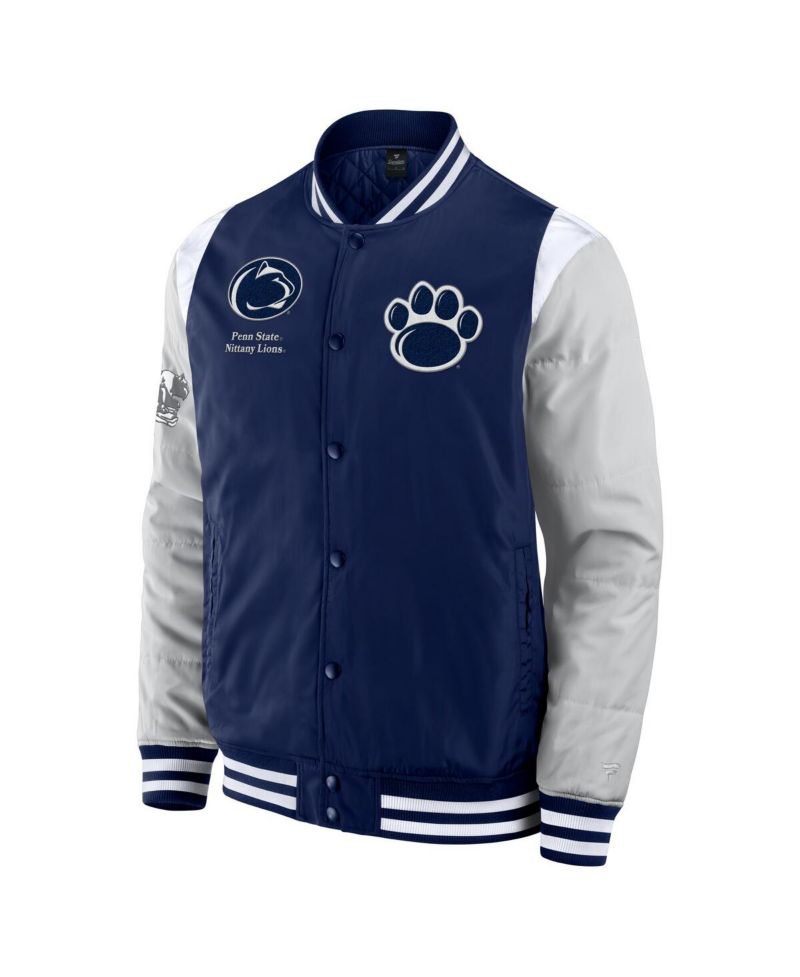 Men's Navy Penn State Nittany Lions Elements Elite Full-Snap Jacket