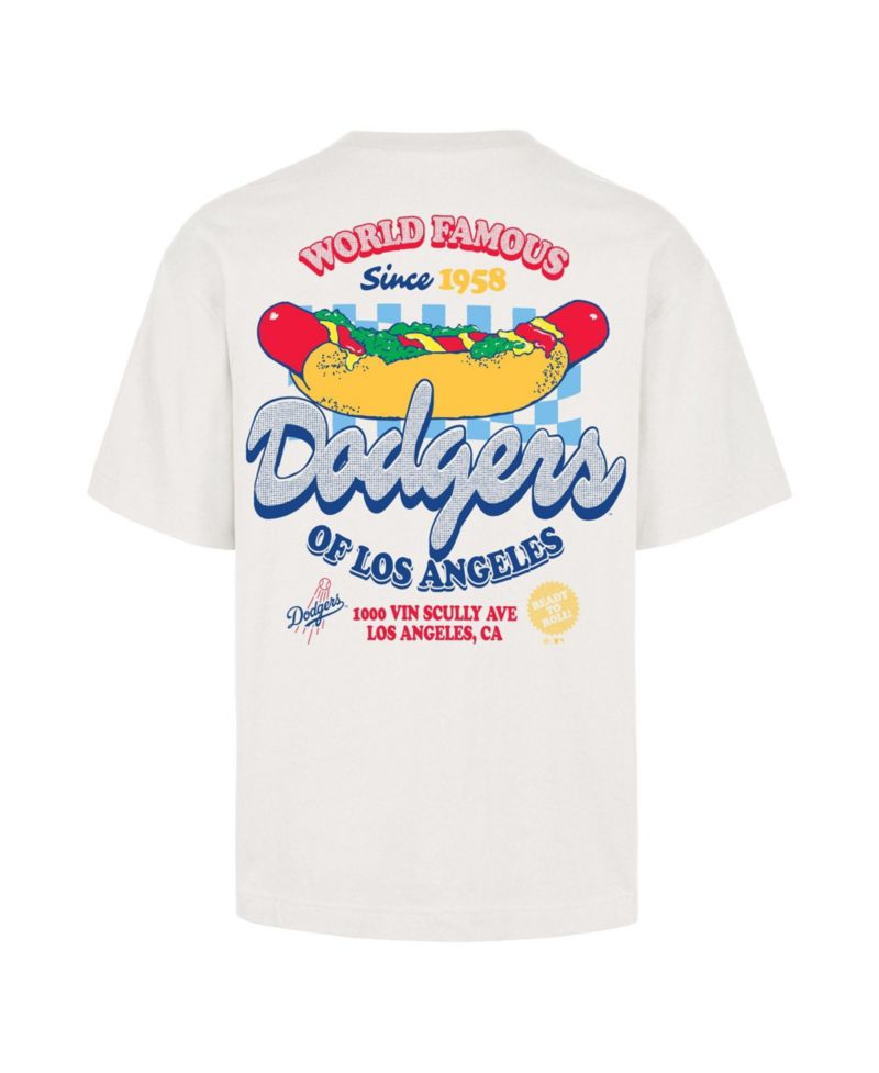 Men's Cream Los Angeles Dodgers Glizzy T-Shirt