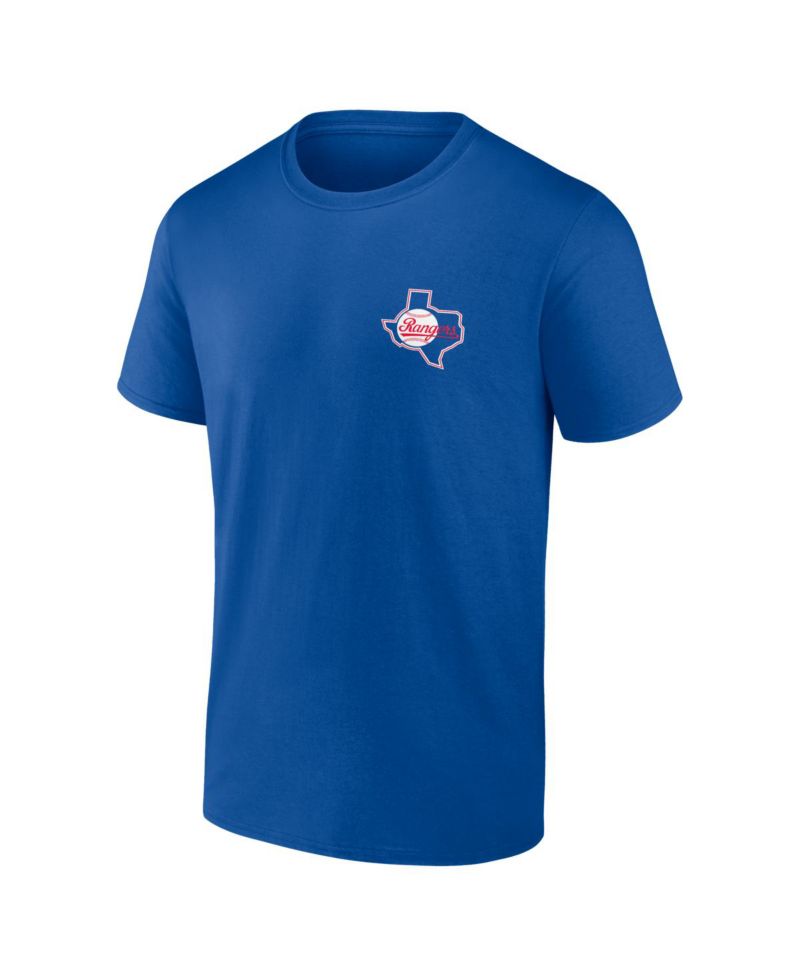 Men's Nolan Ryan Deep Royal Texas Rangers Retired Player Nickname Name & Number T-Shirt