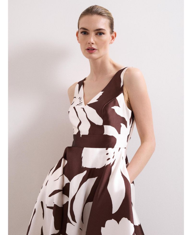 Women's Delicia V-Neck Print Dress