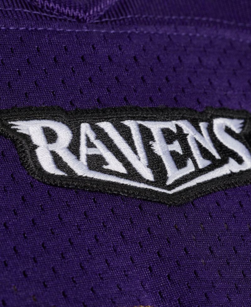 Men's Ray Lewis Purple Baltimore Ravens 1996 Authentic Throwback Jersey