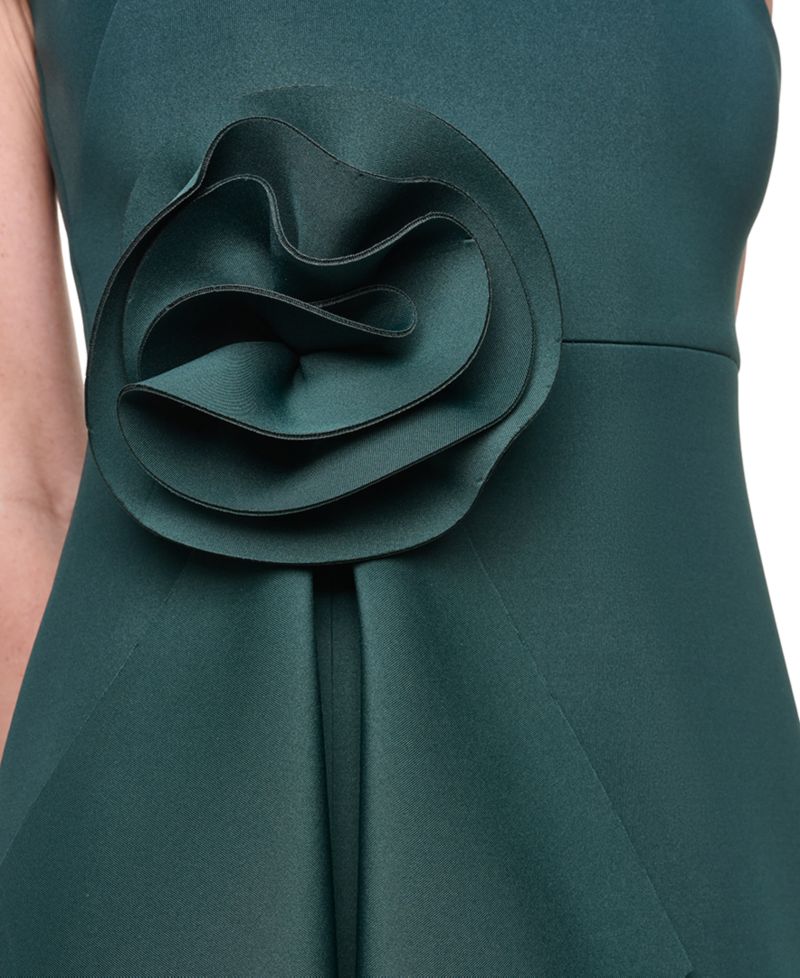 Women's Off-The-Shoulder Ruffle-Front Ball Gown