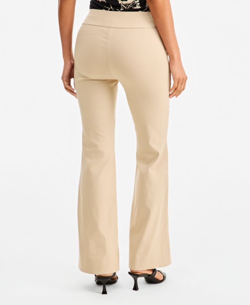 Petite High-Rise Flare Pants