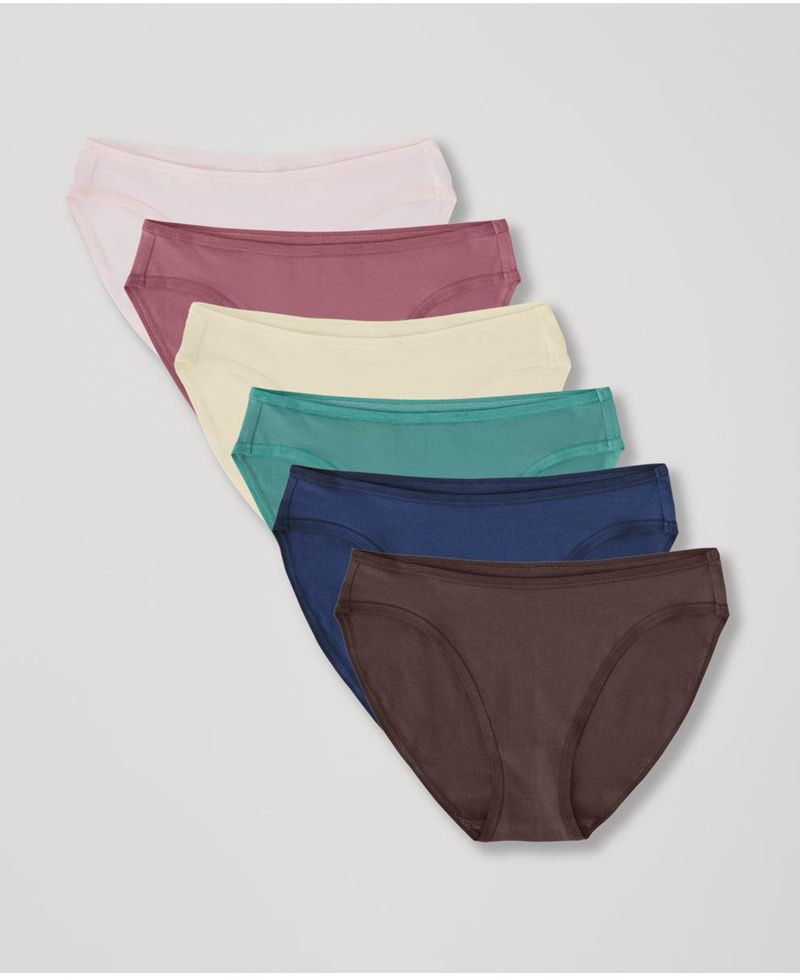Women's Organic Cotton Everyday Classic Fit Bikini 6-Pack