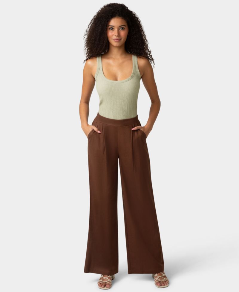 Women's Coastal Linen Palazzo Pant