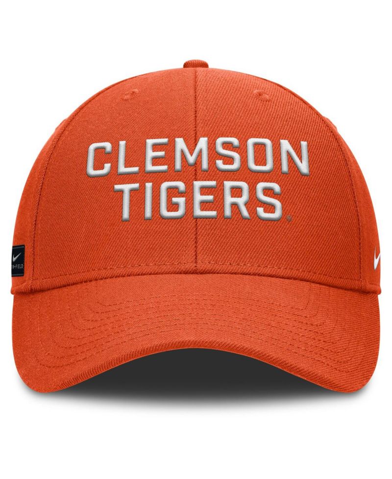 Men's Orange Clemson Tigers Rise Practice Adjustable Hat