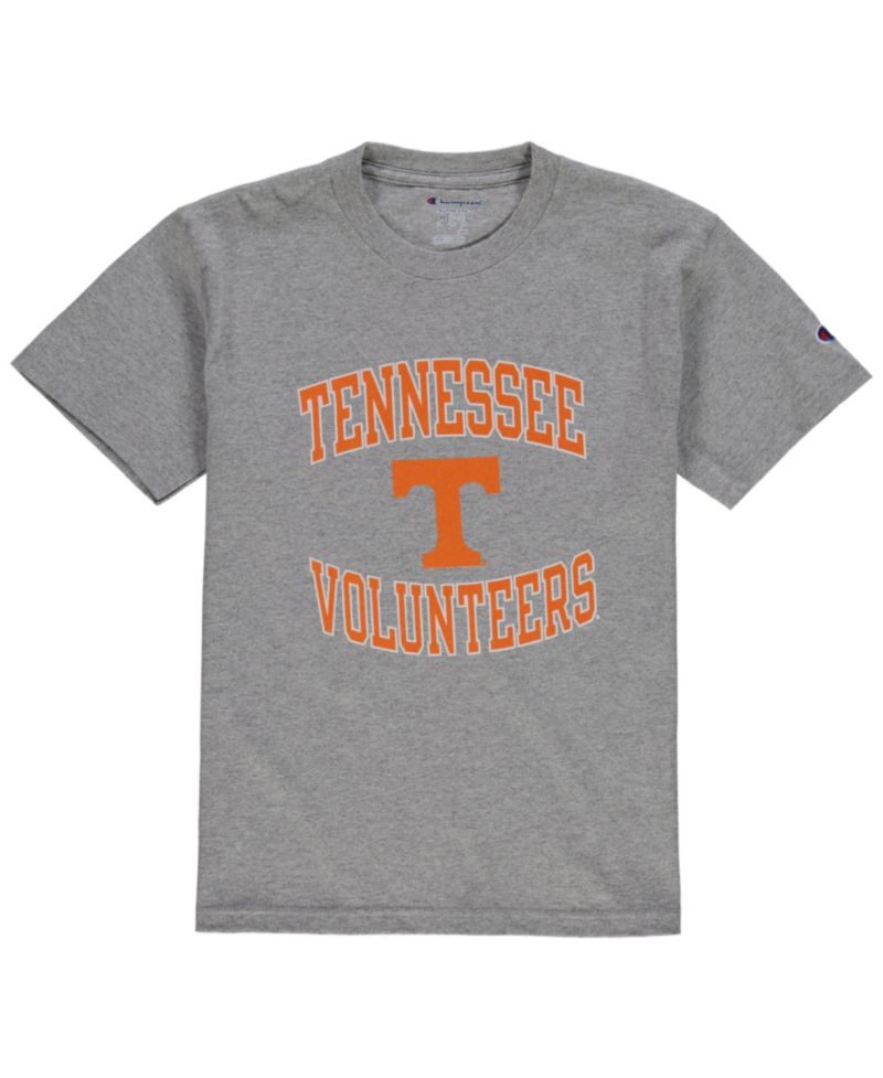 Big Boys and Girls Gray Tennessee Volunteers Circling Team Jersey T-Shirt