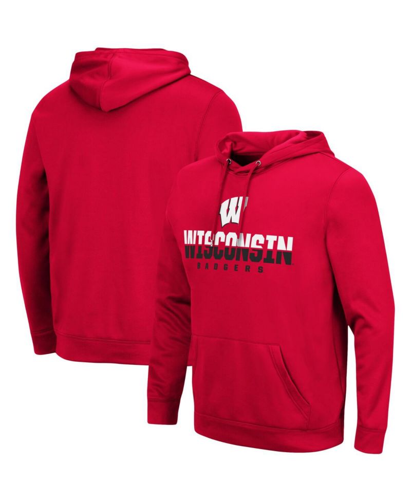Men's Wisconsin Badgers Lantern Pullover Hoodie