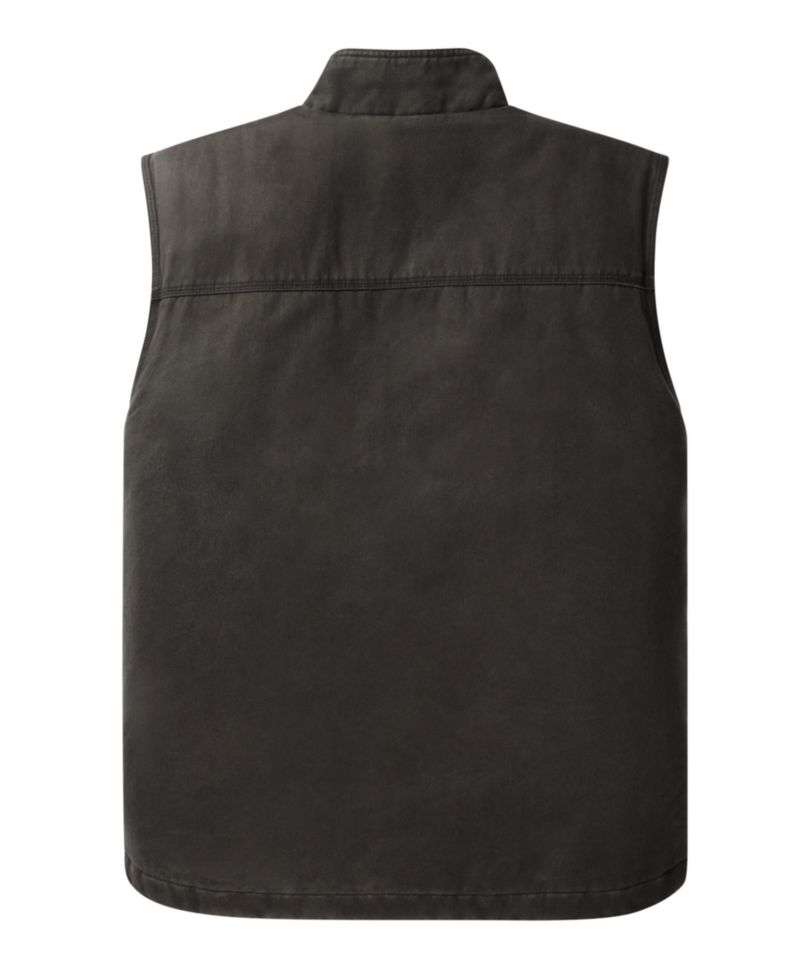 Big & Tall Journeyman Plaid Lined Water Resistant Vest