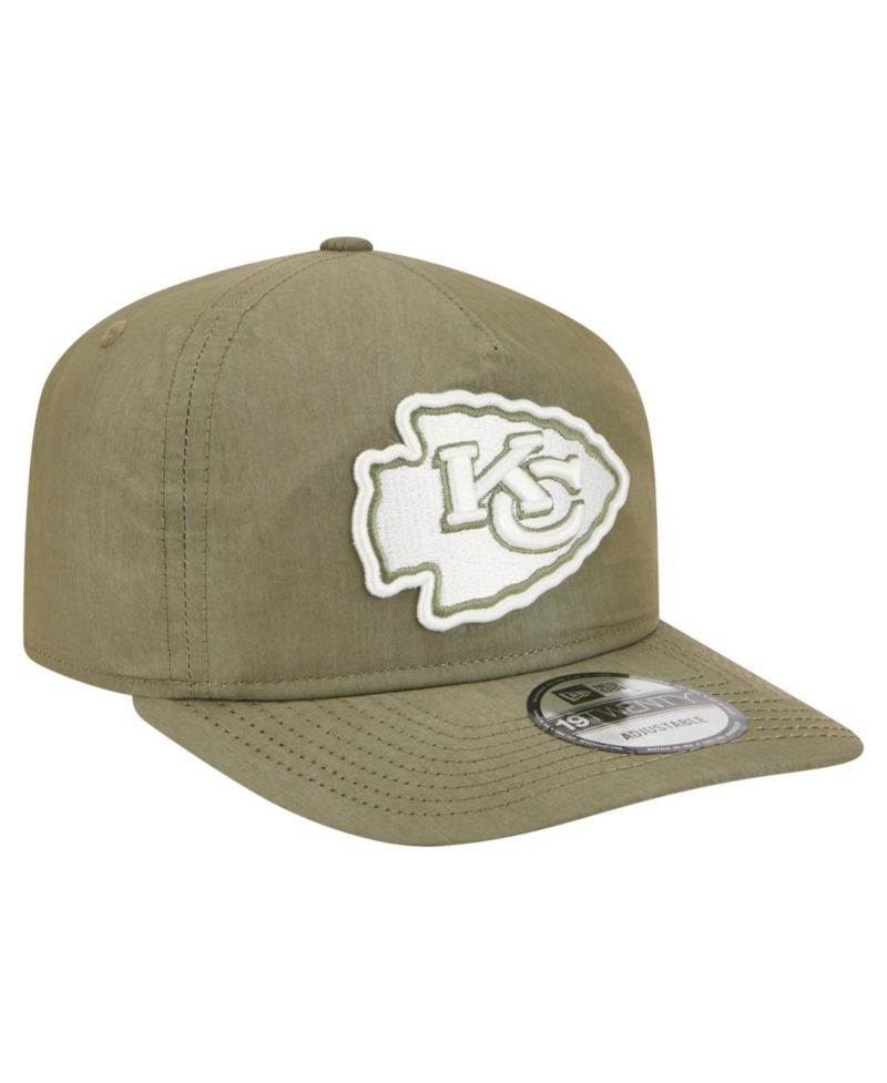 Men's Olive Kansas City Chiefs Nylon 19TWENTY Adjustable Hat