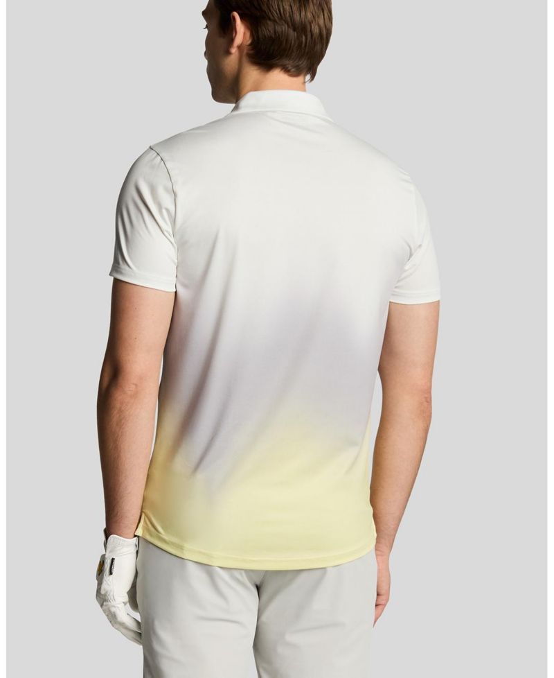 Men's Gradient Polo Shirt