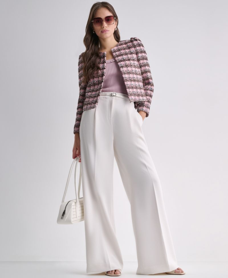 Women's Novelty Open-Front Blazer