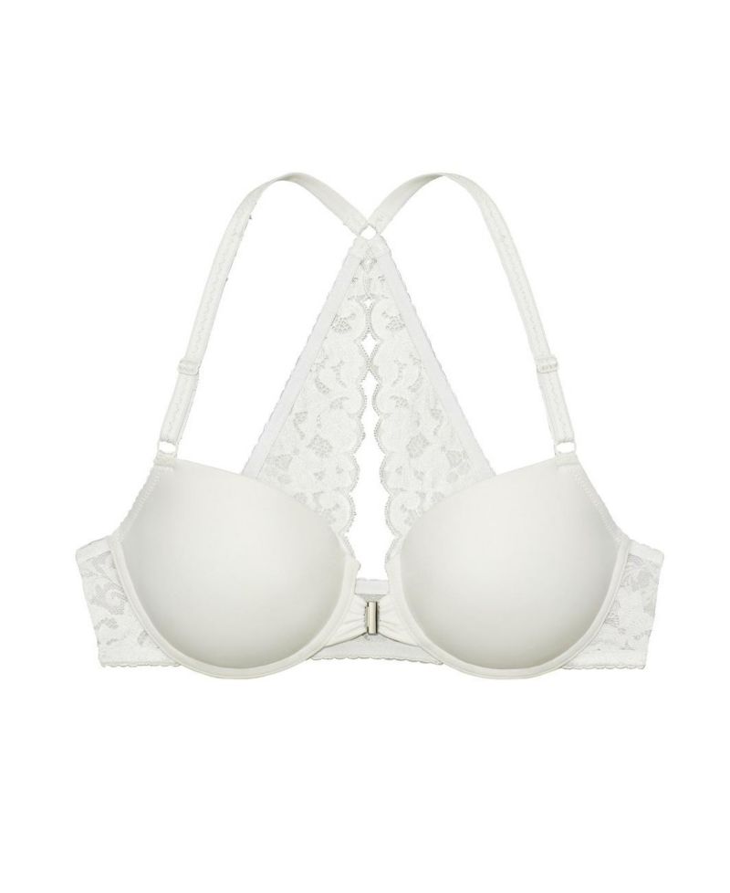 Women's Front Clasp Lightly Padded T-Shirt Bra