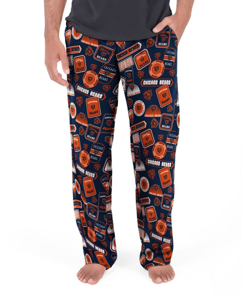 Men's Navy Chicago Bears Grady Sleep Pants