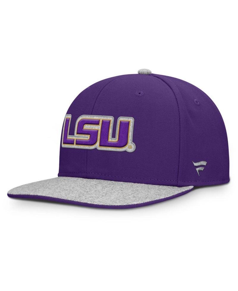 Men's Purple LSU Tigers Loden Snapback Hat