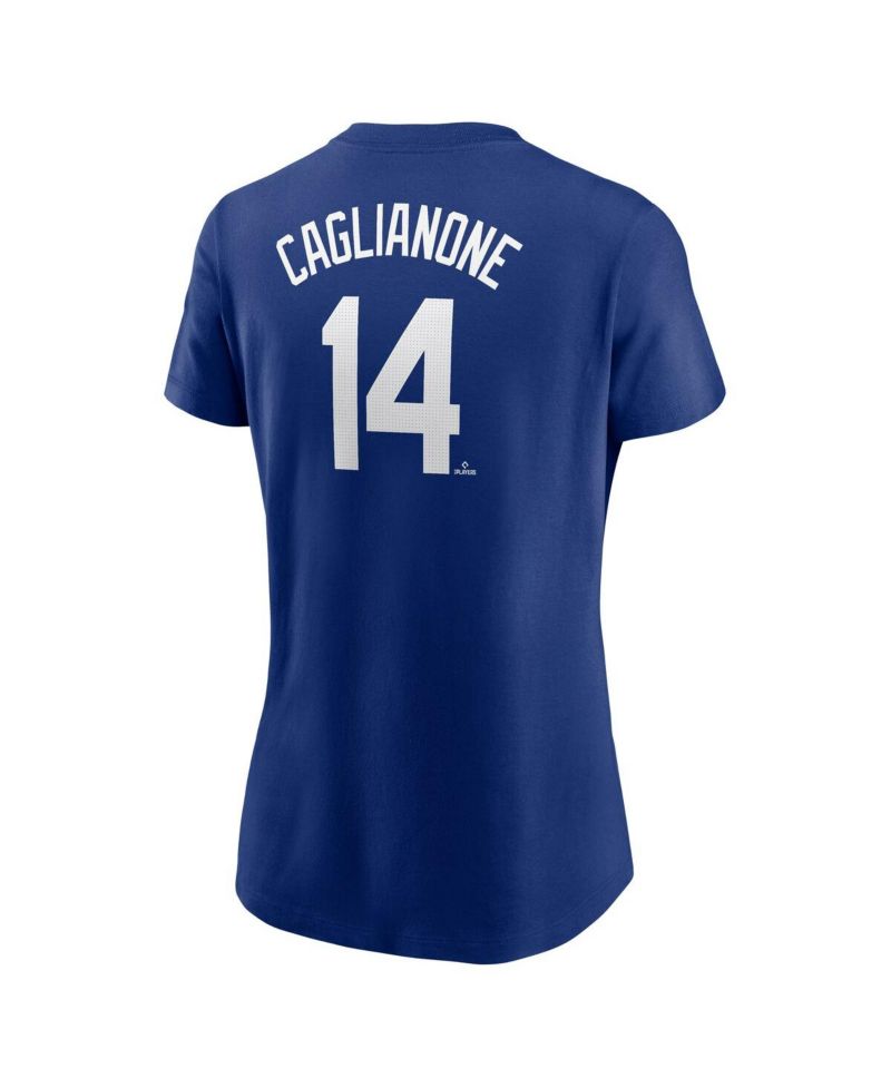 Women's Jac Caglianone Royal Kansas City Royals Fuse Name & Number T-Shirt