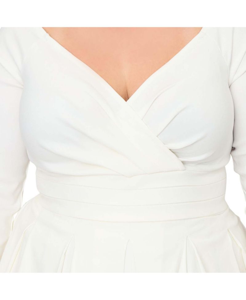 Plus Size 1950s Swing Dress