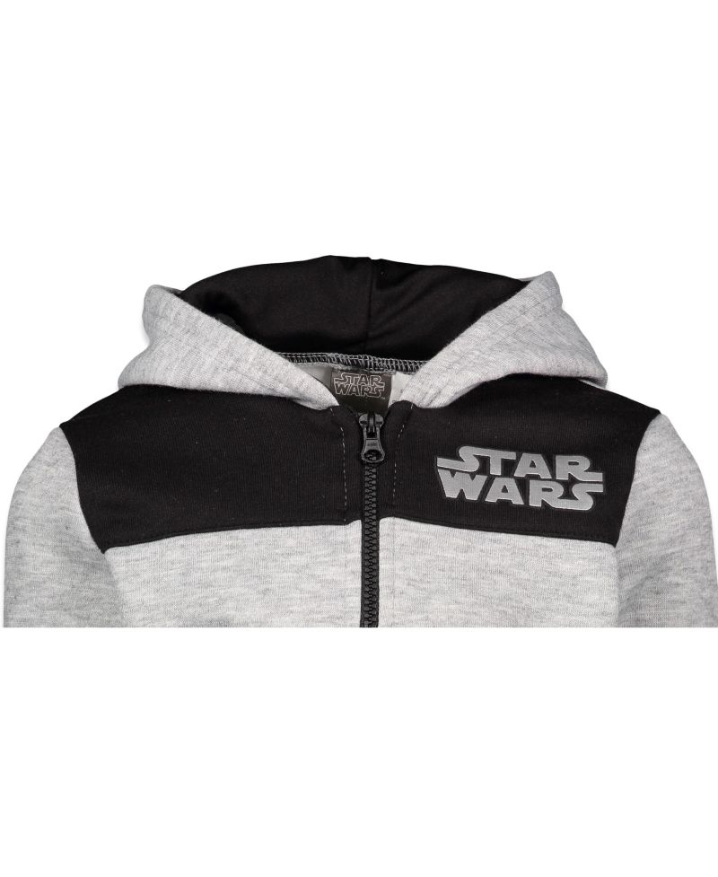 Boys The Mandalorian The Child Fleece Half Zip Hoodie