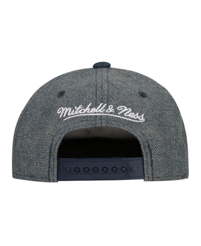 Big Boys and Girls Denim Los Angeles Rams Sharktooth Pro Pinch Adjustable Hat