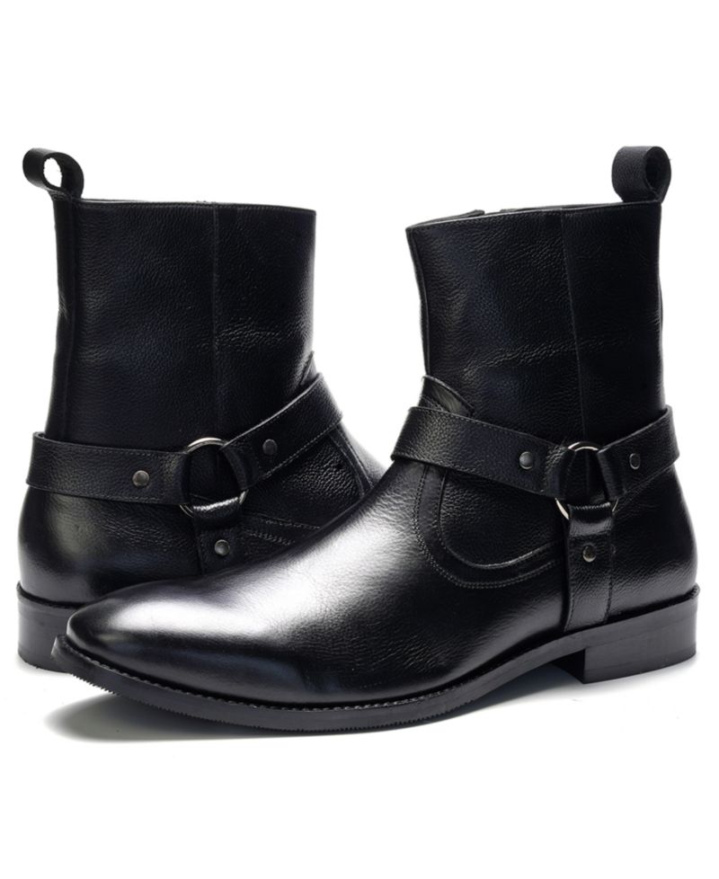 Men's Westin Side Zipper Harness Boots