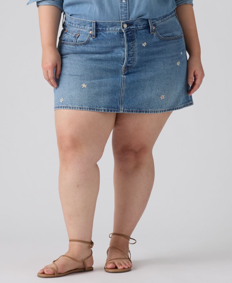 Premium Women's Icon Cotton Denim Skirt