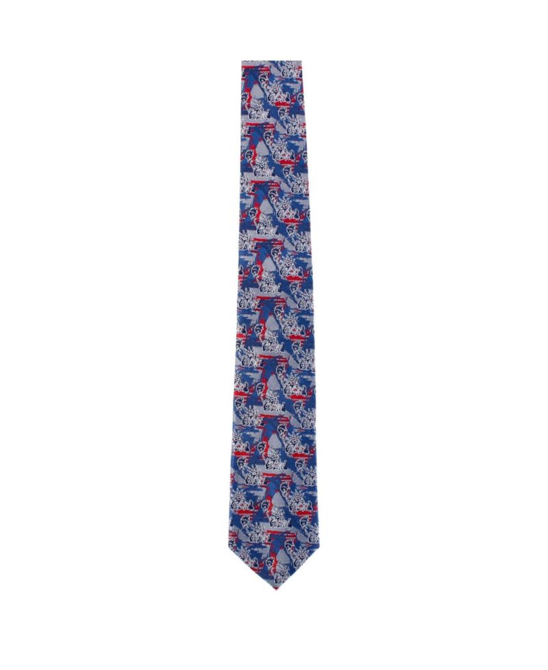 Men's Freedom's Torch Patriotic Silk Novelty Necktie